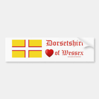 Dorset Flag Bumper Sticker
