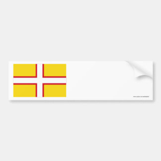 Dorset Flag Bumper Sticker