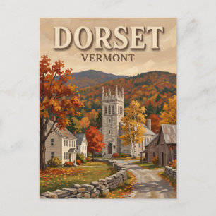 Dorset Vermont Postcard