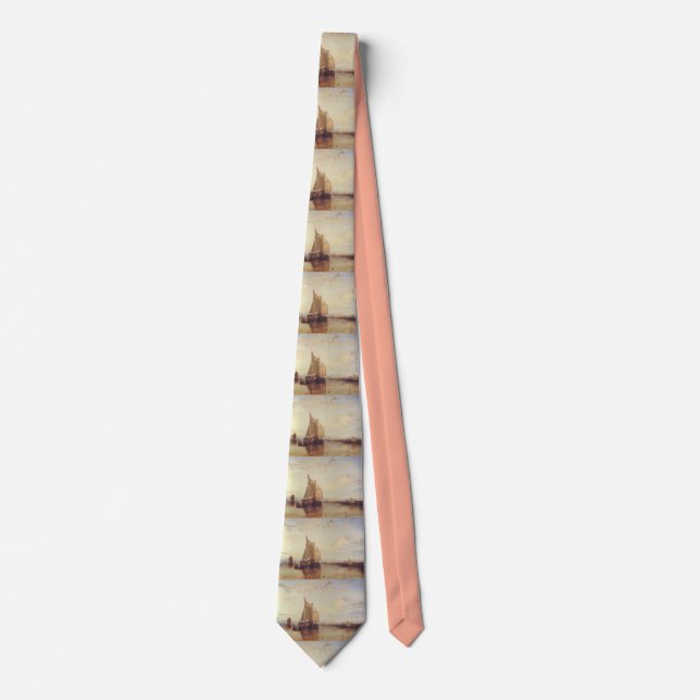 Dort Packet-Boat from Rotterdam Becalmed Turner Tie (Front)