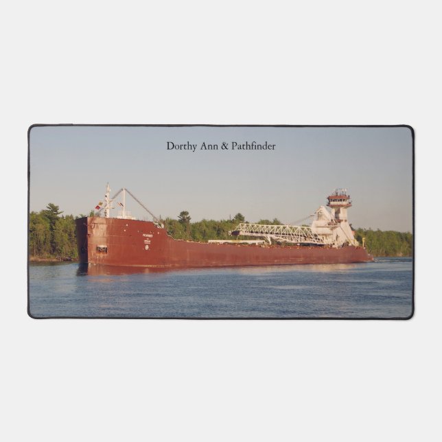 Dorthy Ann & Pathfinder desk mat (Front)