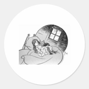 Dorthy & Toto Classic Round Sticker