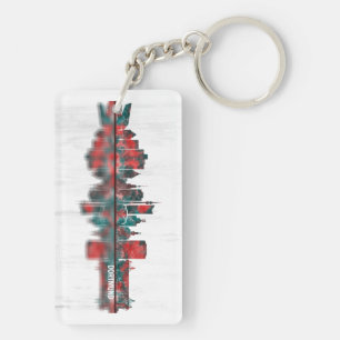Dortmund Germany Skyline Key Ring