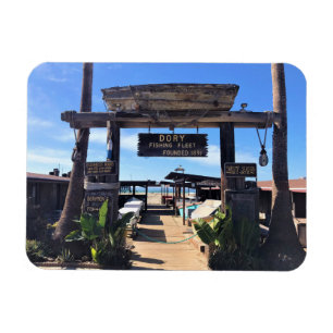 Dory Fishing Fleet, Newport Beach, California Magnet
