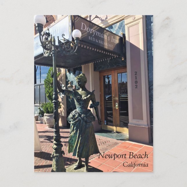 Doryman's Inn, Newport Beach, California Postcard (Front)