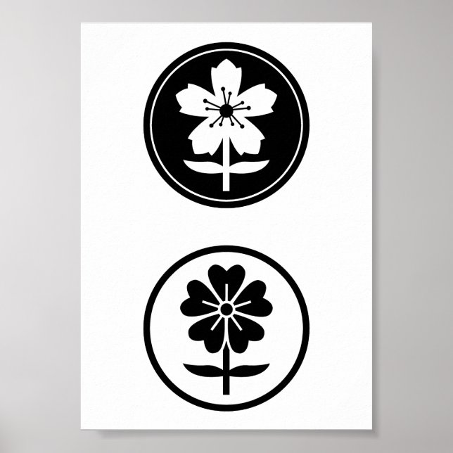 dos flores poster (Front)