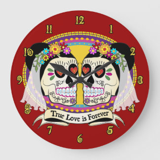 Dos Novias (2 Brides) Wall Clock