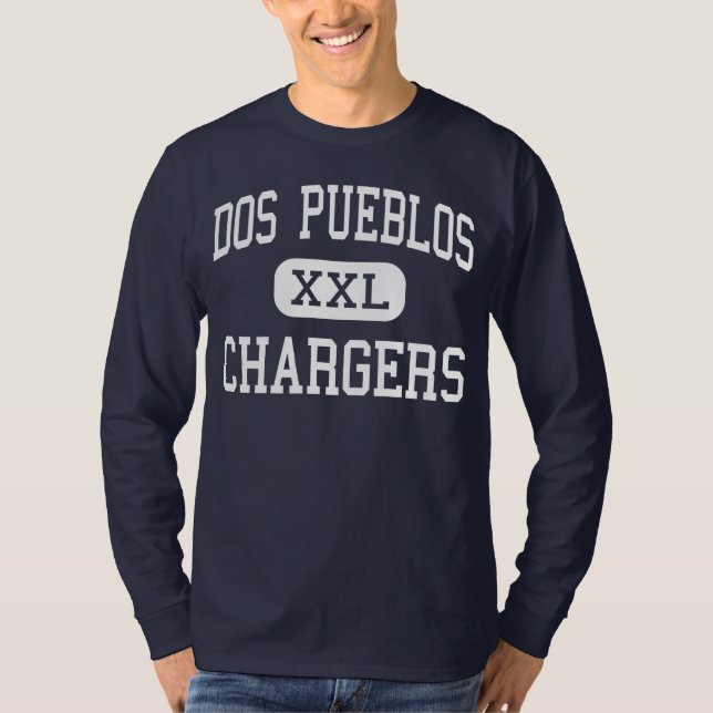 Dos Pueblos - Chargers - High - Goleta California T-Shirt (Front)