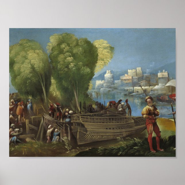 Dosso Dossi - Aeneas and Achates on the Libyan Poster (Front)