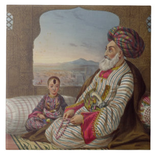 Dost Mahommed (1793-1863) King of Caubul and his Y Tile