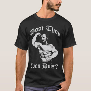 Dost Thou Even Host? Eugen Sandow - Bodybuilding T-Shirt