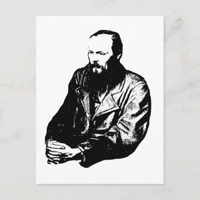 Dostoyevsky Postcard (Front)