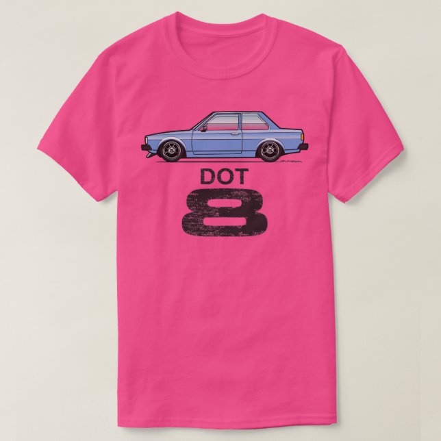 Dot 8 Blue T-Shirt (Design Front)