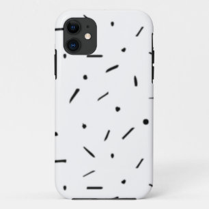 Dot, Dark Grey, Charcoal Case-Mate iPhone Case