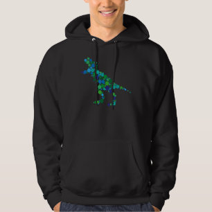 Dot Day Rex Dinosaur  Polka Dot Pattern Internatio Hoodie
