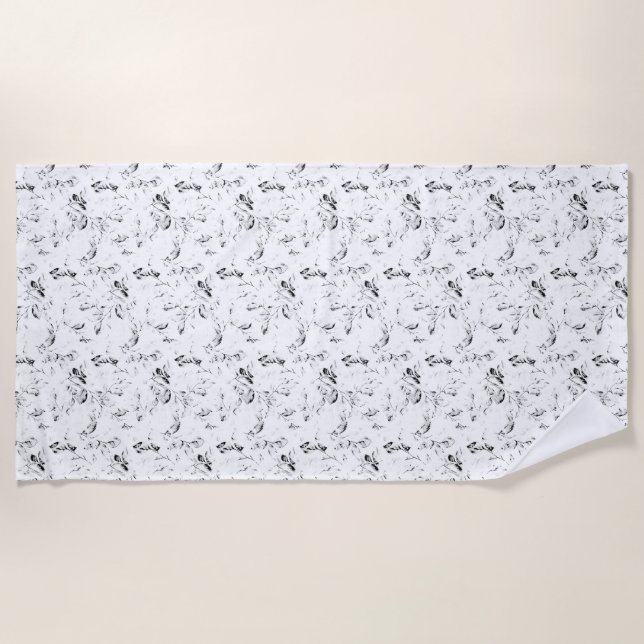 dot Design Forty One Beach Towel (Front)