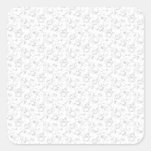 dot Design Forty Six Square Sticker