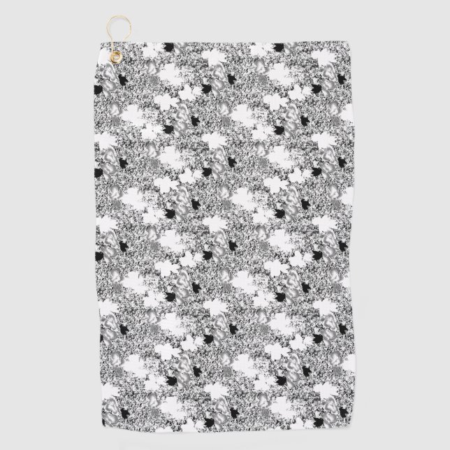 dot Design Four Golf Towel (Front)