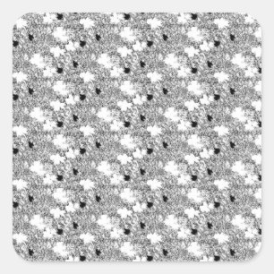 dot Design Four Square Sticker