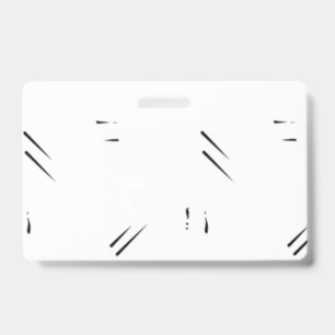 Dot, Dove Grey ID Badge