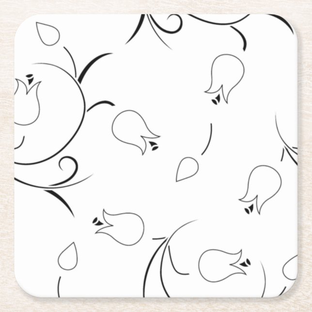 Dot, Grey Goose Paper Coaster (Front)