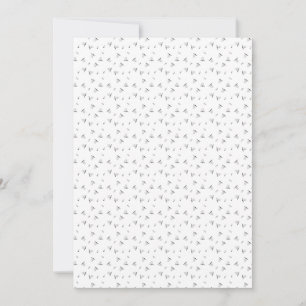 Dot, Grey Nickel Invitation
