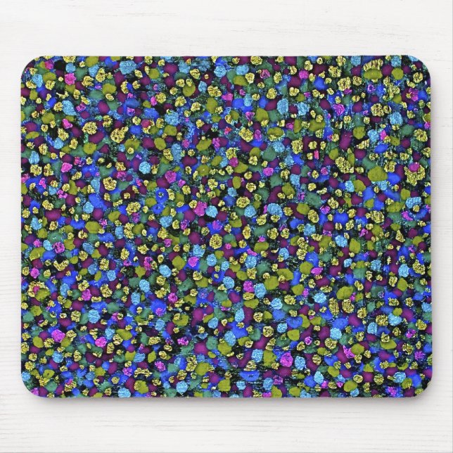 Dot Matrix: Blue Mousepad (Front)