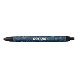DOT OIG Black Trim Pen