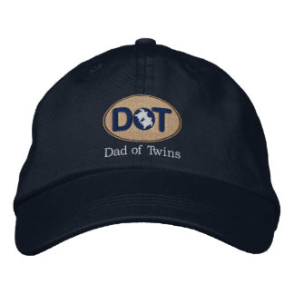 DOT (Oval-Drk) Embroidered Hat