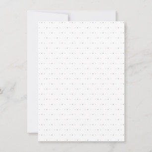 Dot, Pale Grey Invitation