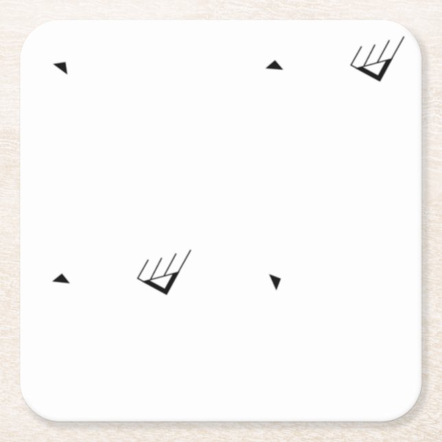 Dot, Pale Grey Paper Coaster (Front)