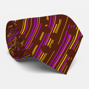 Dot Racer Polka Dot Striped Burgundy Two-sided Tie