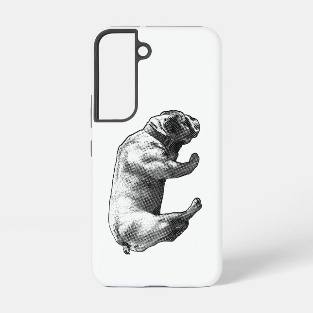 Dot Rover, Calm Fence Samsung Galaxy S22 Case (Back)