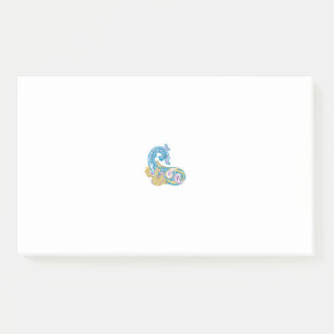 Dot, Sherpa Blue, Golden Sand Design Post-it Notes