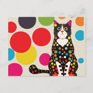 Dot the Cat, Thinking of you Postcard