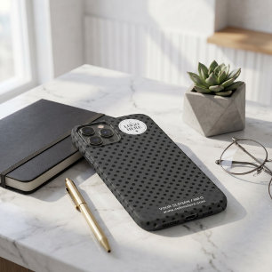 Dot-to-Dot Minimalist Black & White Business Logo Case-Mate iPhone Case