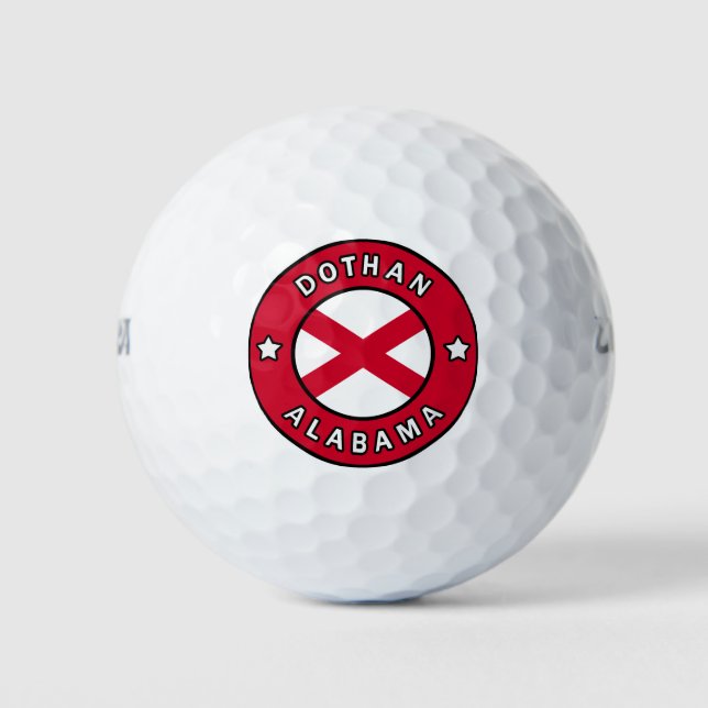 Dothan Alabama Golf Balls (Front)
