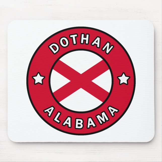 Dothan Alabama Mouse Pad (Front)
