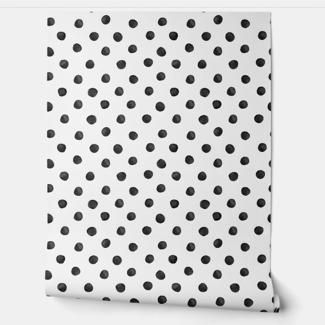 Dots-a-Lot: Playful Polka Dot Wallpaper (Unrolling)