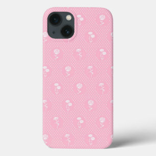 Dots and Flowers iPhone 13 Case