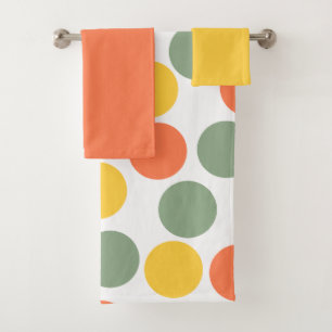 Dots  bath towel set