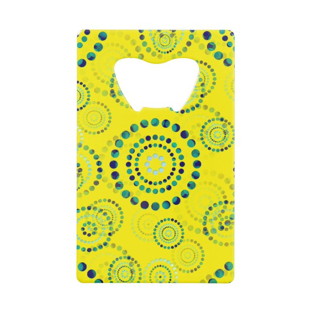Dots Circle Power Flowers II + your backgr. & idea (Front)