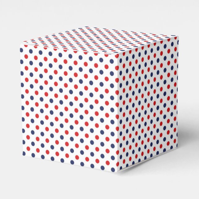 Dots Favour Box (Front Side)