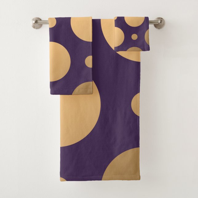 Dots Pattern 15 Bath Towel Set (Insitu)