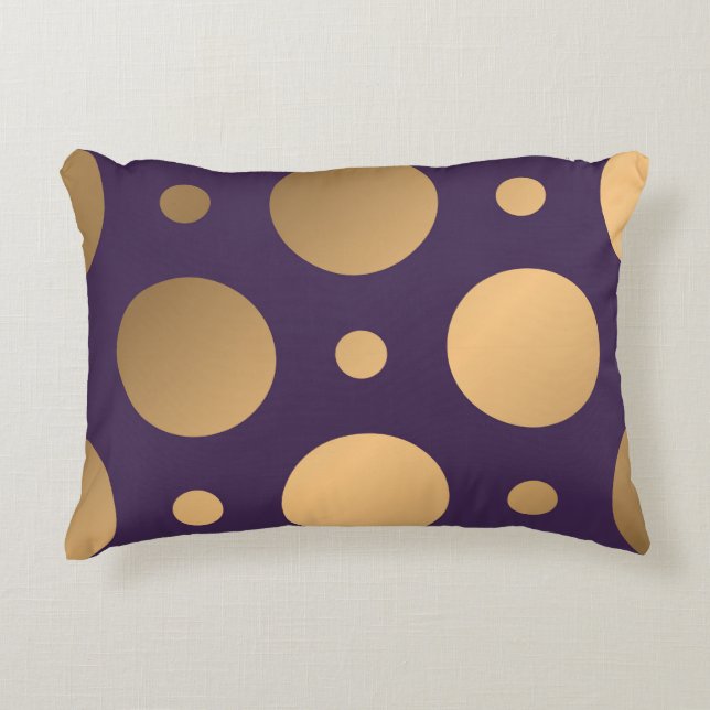 Dots Pattern 15 Decorative Cushion (Front)