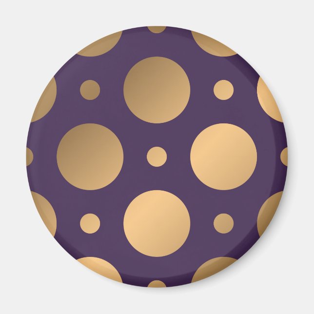 Dots Pattern 15 Magnet (Front)