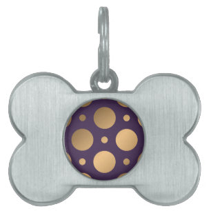 Dots Pattern 15 Pet ID Tag