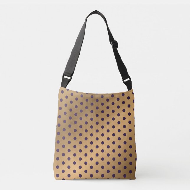 Dots Pattern 16 Crossbody Bag (Front)