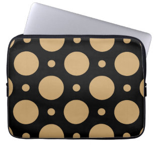 Dots Pattern 17 Laptop Sleeve