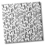 Dots Pattern Black White Stripes Tile<br><div class="desc">Use this simple and chic black and white stripes and dots backdrop to customise your living space. You can also change out the background colouring to really make it your own look. Plus you can even make the black stripes and dots a completely different colour! Whether you want to use...</div>